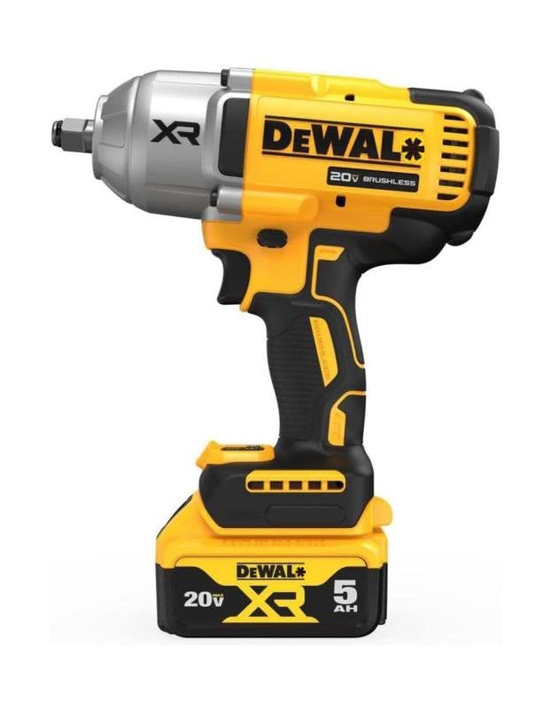 20V MAX Cordless Impact Wrench Kit, 20V MAX, 1/2" Hog Ring With 4-Mode Speed