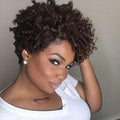 Gorgeous Short Layered Spiral Curly Wig for Black Women