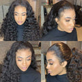 Prepluck Black Elegant Curly Hair-140%(EXTRA THICK AS IN VIDEO)