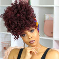 Red Wine Super Fashion Curly Wigs