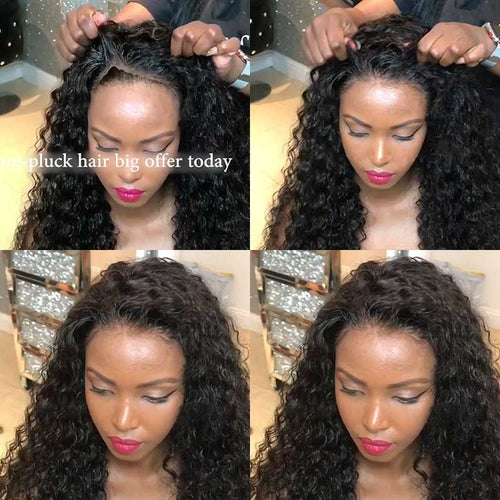 Prepluck Shining Curly Hair-140%(EXTRA THICK AS IN VIDEO)