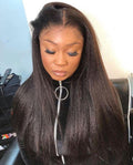 Wigs Straight  Frontal Wig Pre Plucked m38