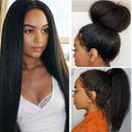 Wigs Straight  Frontal Wig Pre Plucked m38