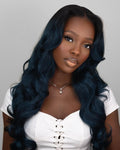 O.U Style Blue Wave Glueless Natural Wig-1