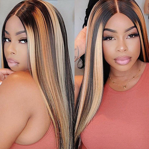 Glueless Hand Stitched High End Quality Wigs-140%(Extra Thick As In Video)-13