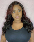 Body Wave with Bang Highlights