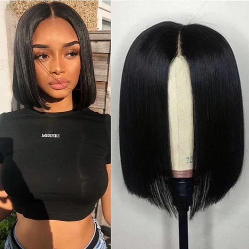 BRAZILIAN STRAIGHT HAIR 360 BOB WIGS LADY WIG