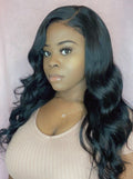 22 Inch Body Wave Natural Black