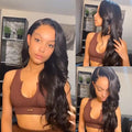 Long Body Black Wave Wig