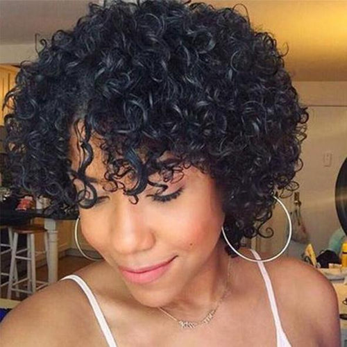 Gorgeous African Short Curly wig