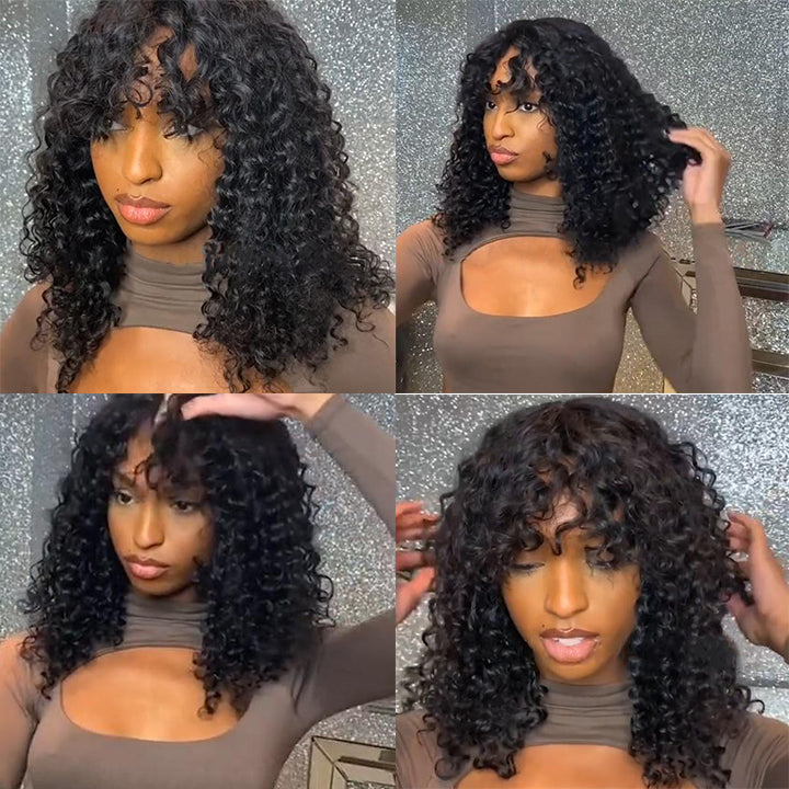 Curly Bob Wig