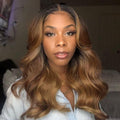 20" Glueless Brown Wave Wig