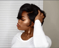 Celebrity Style Pixie Short Cut Bob WIG-140%(Extra Thick As In Video)