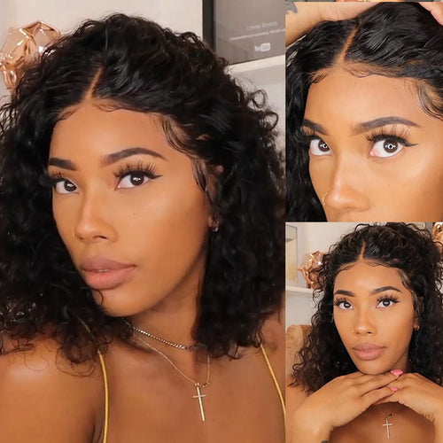 Black Bob wave short wig