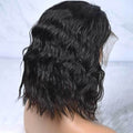 Natural Short Curly Black Wig