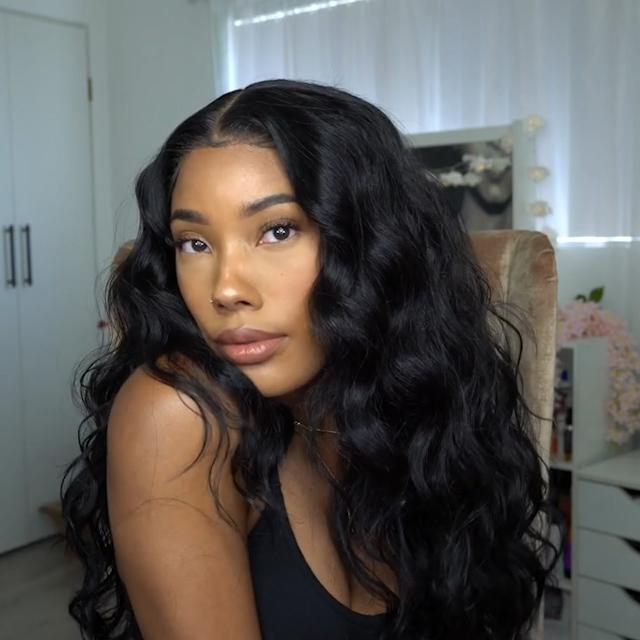 New Preplucked Glueless Body Wave Wig