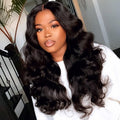 Black Long Wave Wig