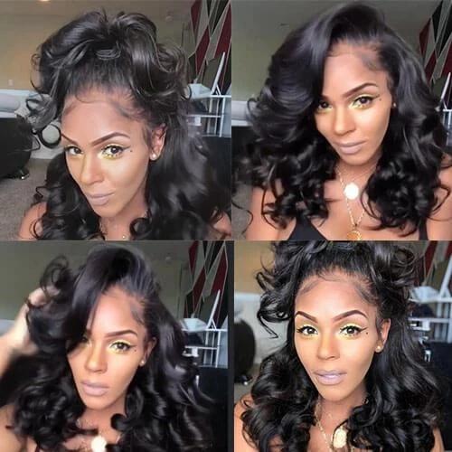 Pre Plucked Body Wave With Babyhair Slay-140%(Extra Thick As In Video)