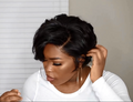 Celebrity Style Pixie Short Cut Bob WIG-140%(Extra Thick As In Video)