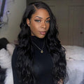 Glueless Natural Wave Black Wig