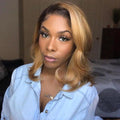 18" Shoulder Glueless Light Brown Wig