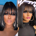 Glueless Hand Stitched High End Quality Wigs-140%(Extra Thick As In Video)-5