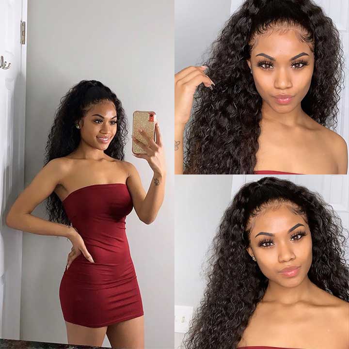 Sexy black curly hair