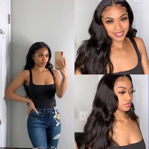 Black body wave long hair