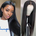 Black Straight long Glueless luxury wigs