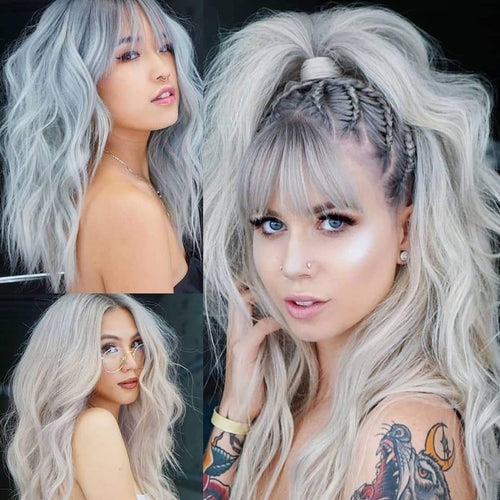 White Wave Wig