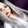 Gray lace front wig—140%(Extra Thick As In Video)