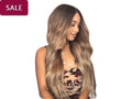 Brown gradation wig