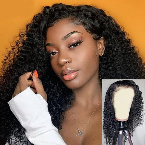 22"Long Kinky Curly Wig