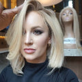 Hot Beauty Hair Super Gold Bob Wig-140%(EXTRA THICK AS IN VIDEO)